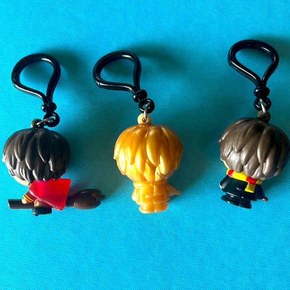 Harry Potter Bag Tag Set of 3 with GOLDEN HARRY POTTER LIMITED EDITION - Picture 2 of 3